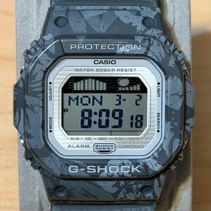 Casio G-Shock GLX-5600F-8 GLide Hibiscus Surf Tide Moon Graph Digital Watch 5600